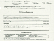 haftungsbescheid